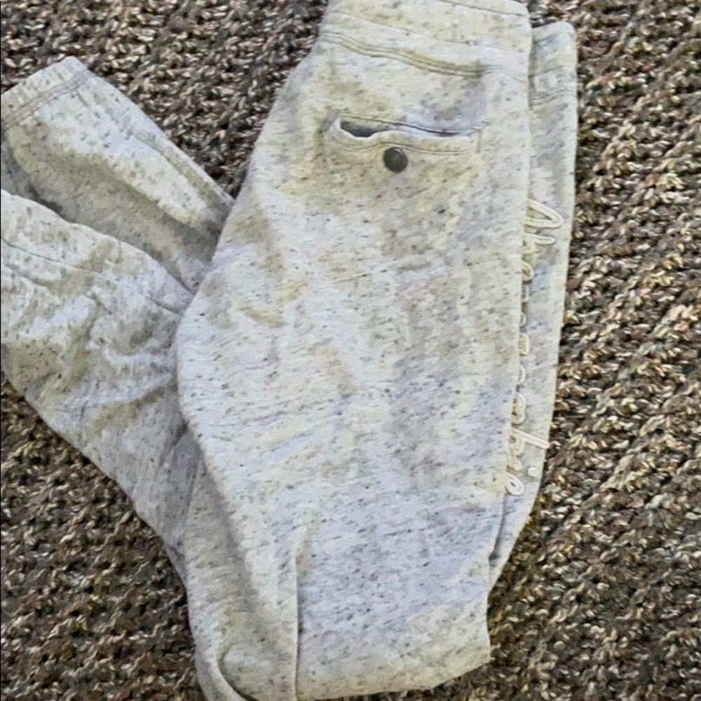 Grey Abercrombie and Fitch joggers - Picture 2 of 3